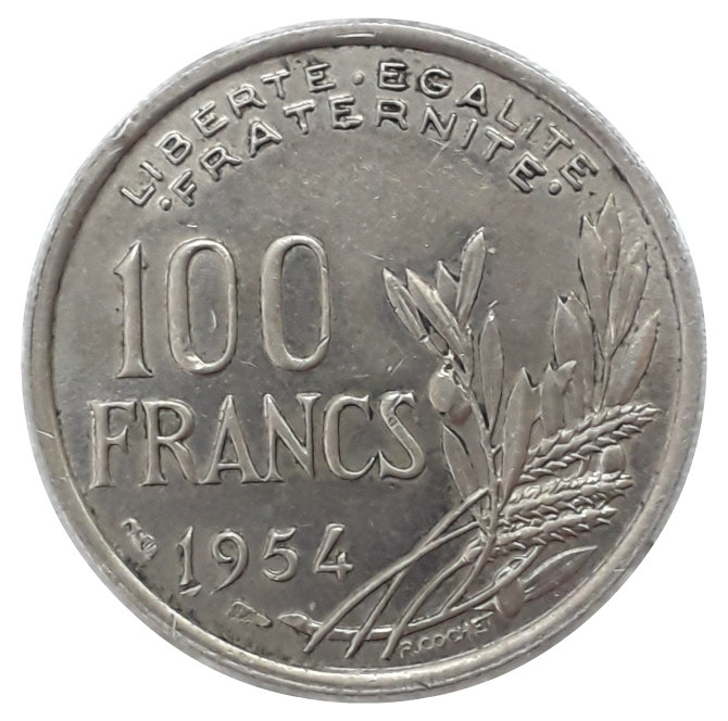 100fr# 1954